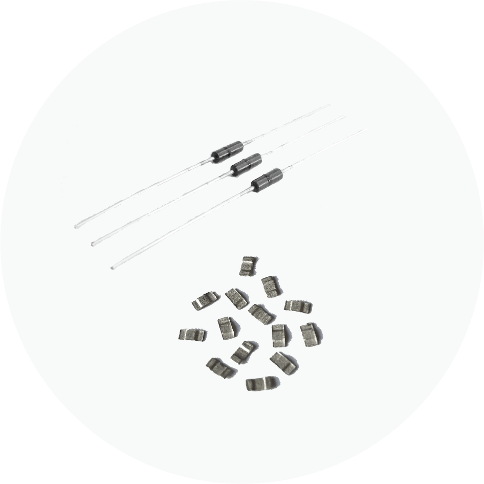 Vitrohm jumper resistors